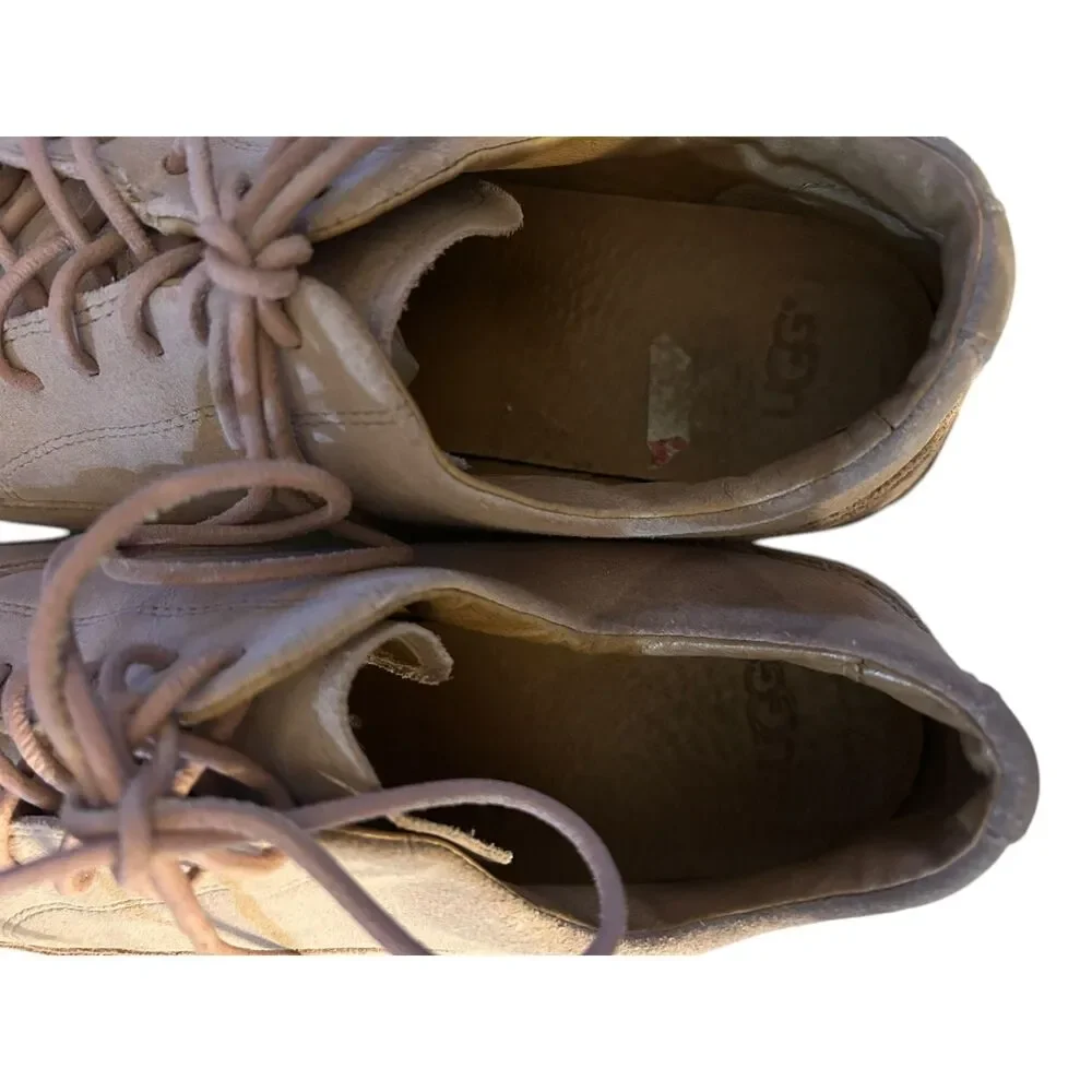 UGG Blake Lace Up Trainer - Women's 11 Pink Suede - Picture 7 of 8